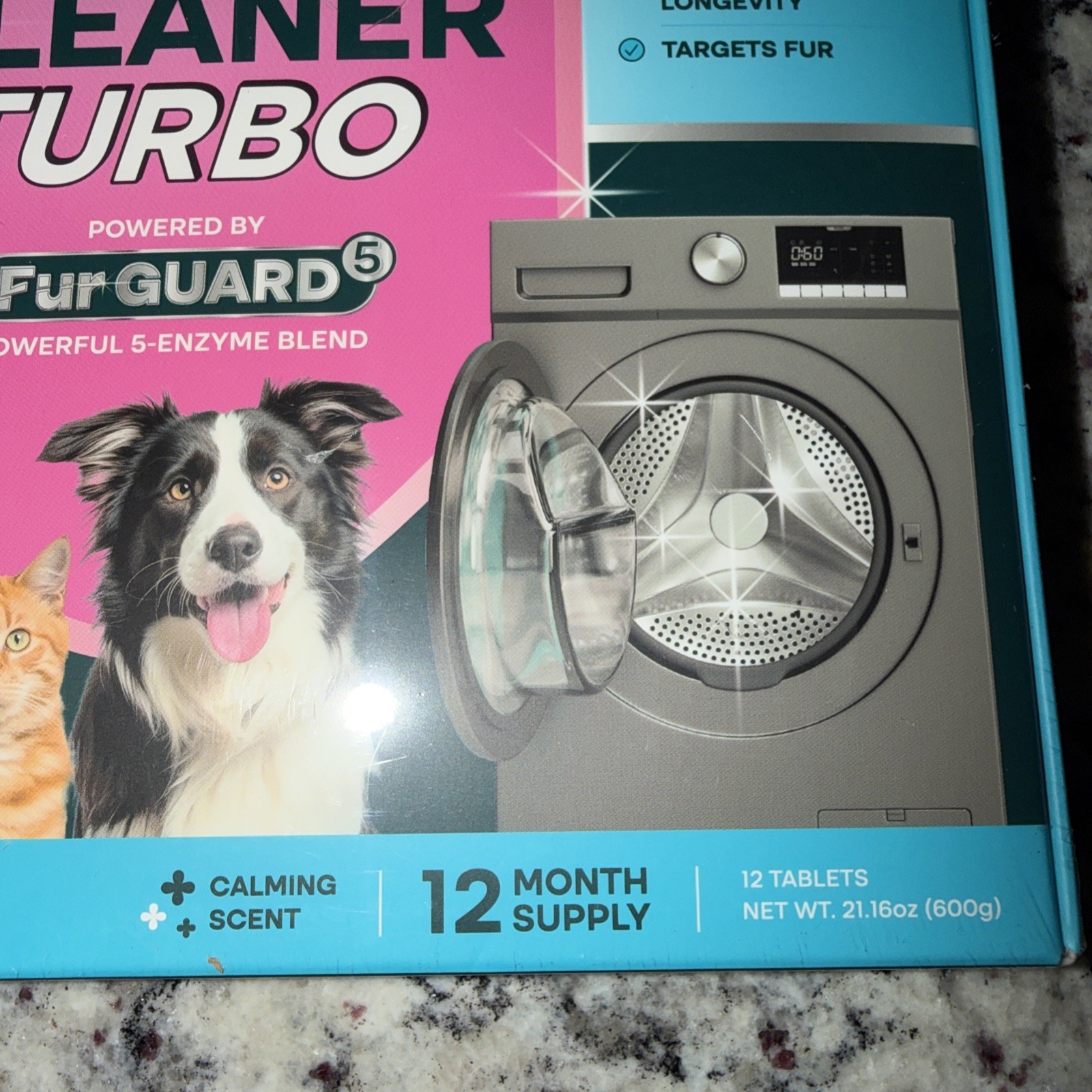 Uproot Clean Washing Machine Cleaner Turbo 12 Tablets New In Box Get Rid of Odor