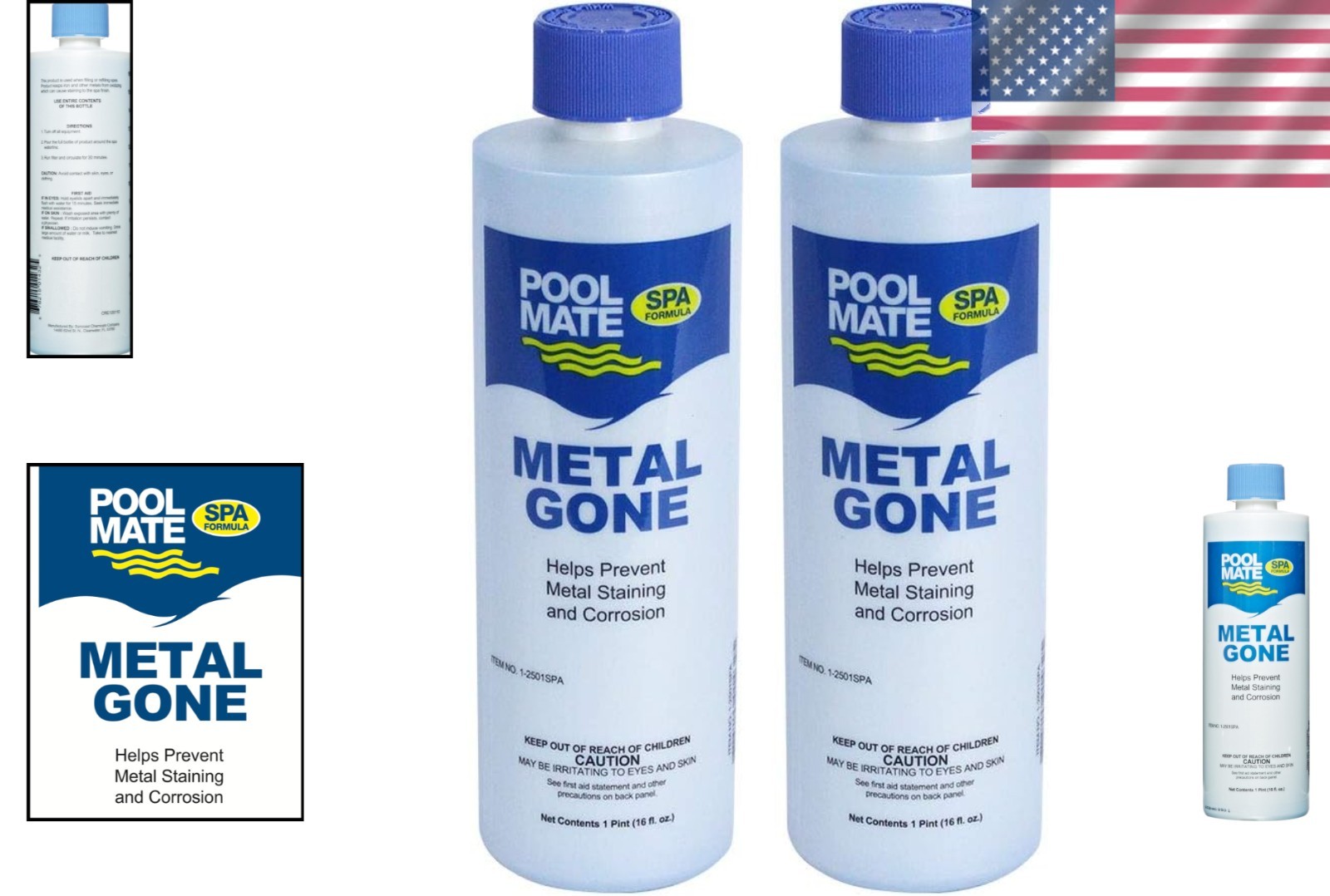 1-Pint 2-Pack Spa Treatment: Prevent Metal Staining and Enhance Water Clarity
