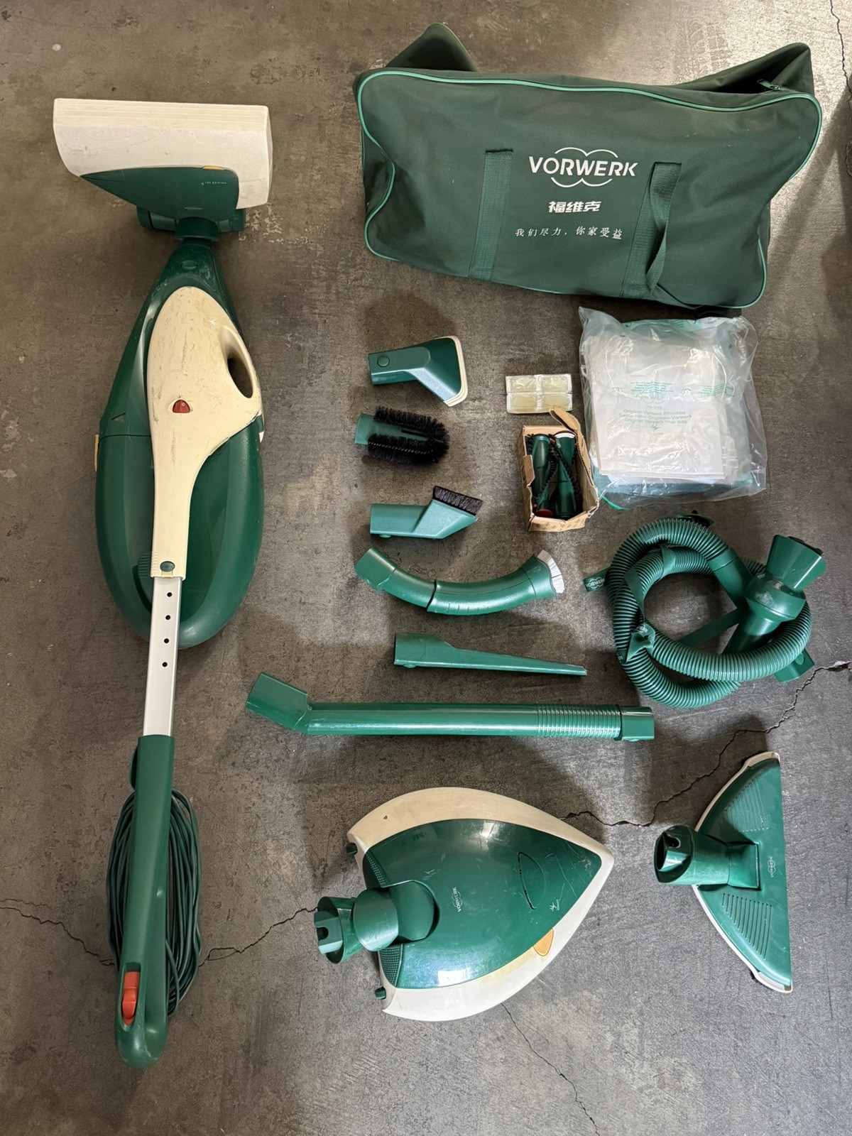 VORWERK VK135 Spare Parts EB351 included 220V