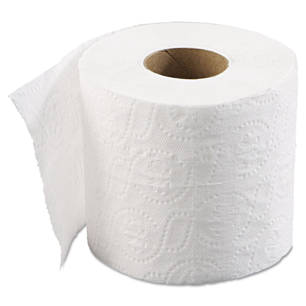 Boardwalk 6145 4″ x 3″ 2-Ply Septic Safe Toilet Tissue – White (96/Carton) New
