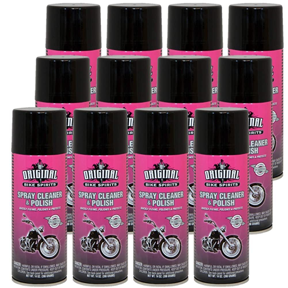 Original Bike Spirits Cleaner and Polish – 14 oz (Case of 12) – 1039615
