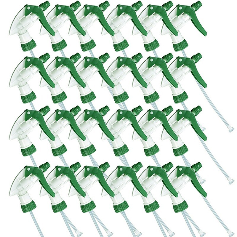 24 Pcs Heavy Duty Chemical Resistant Trigger Sprayer Spray Bottle Nozzle Head
