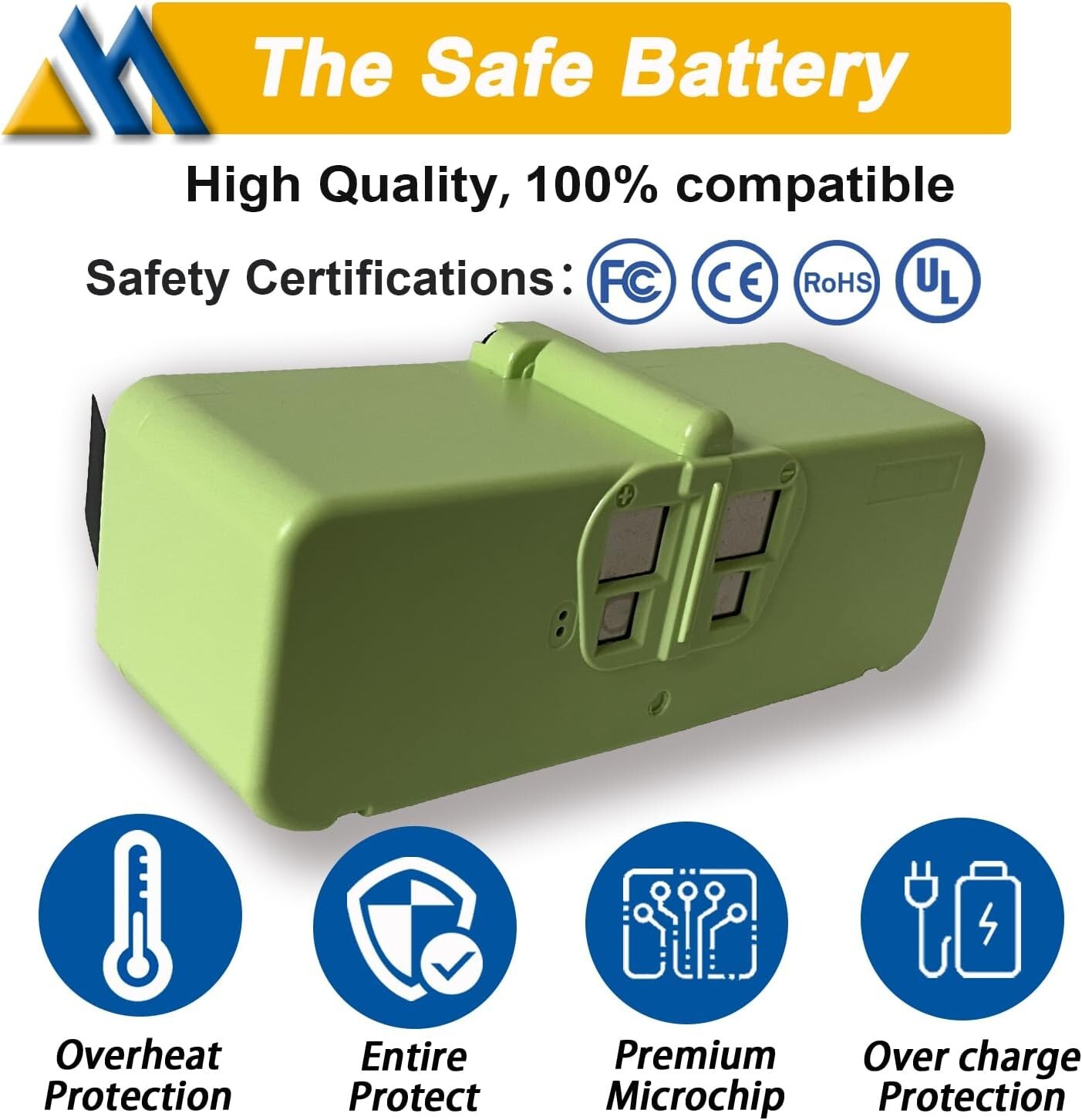 36Wh REPLACEMENT BATTERY FOR iRobot Roomba 960 860 895 890 860 695 680 690 675