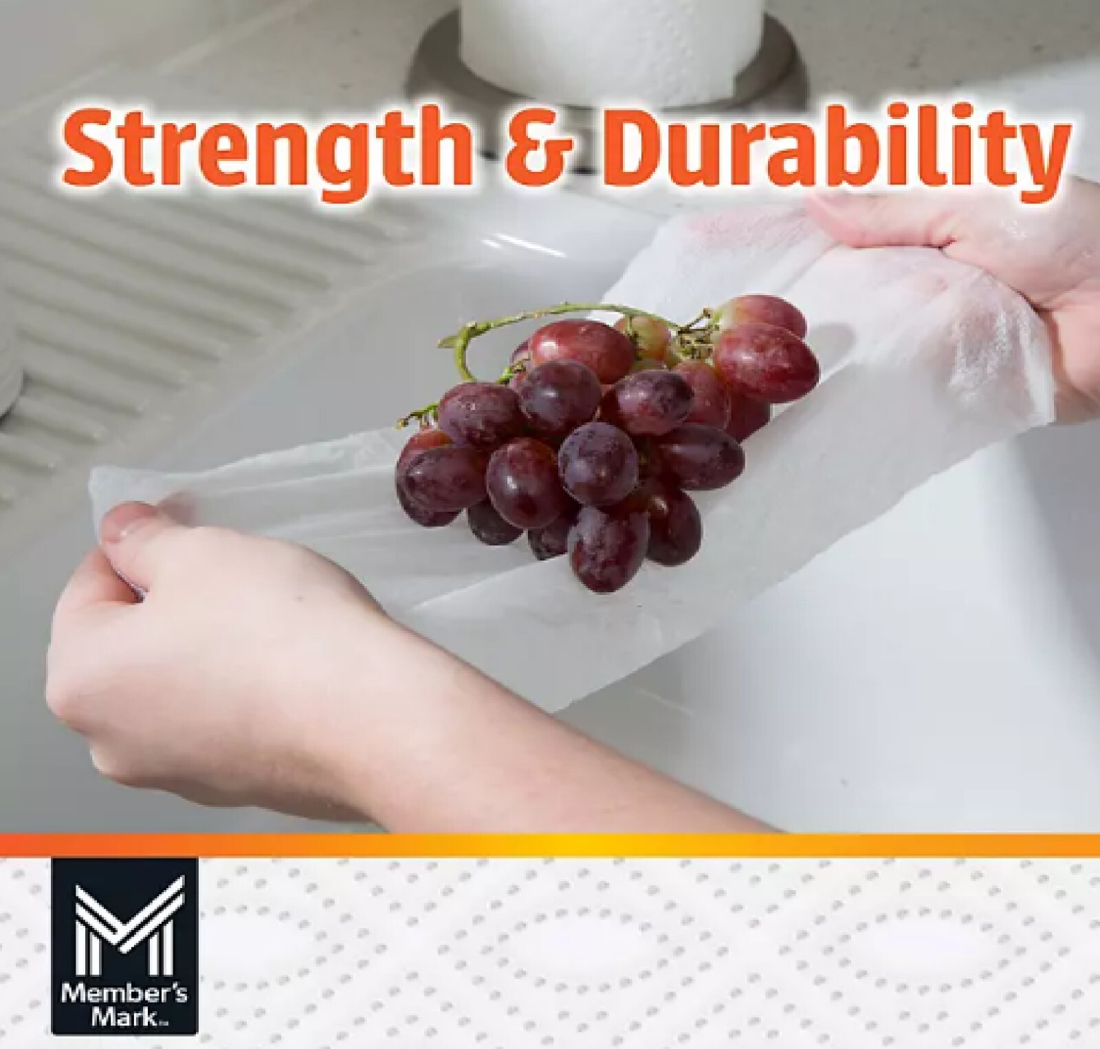 Member’s Mark Select & Tear 2-Ply Paper Towel 15 rolls, 150 sheets/roll