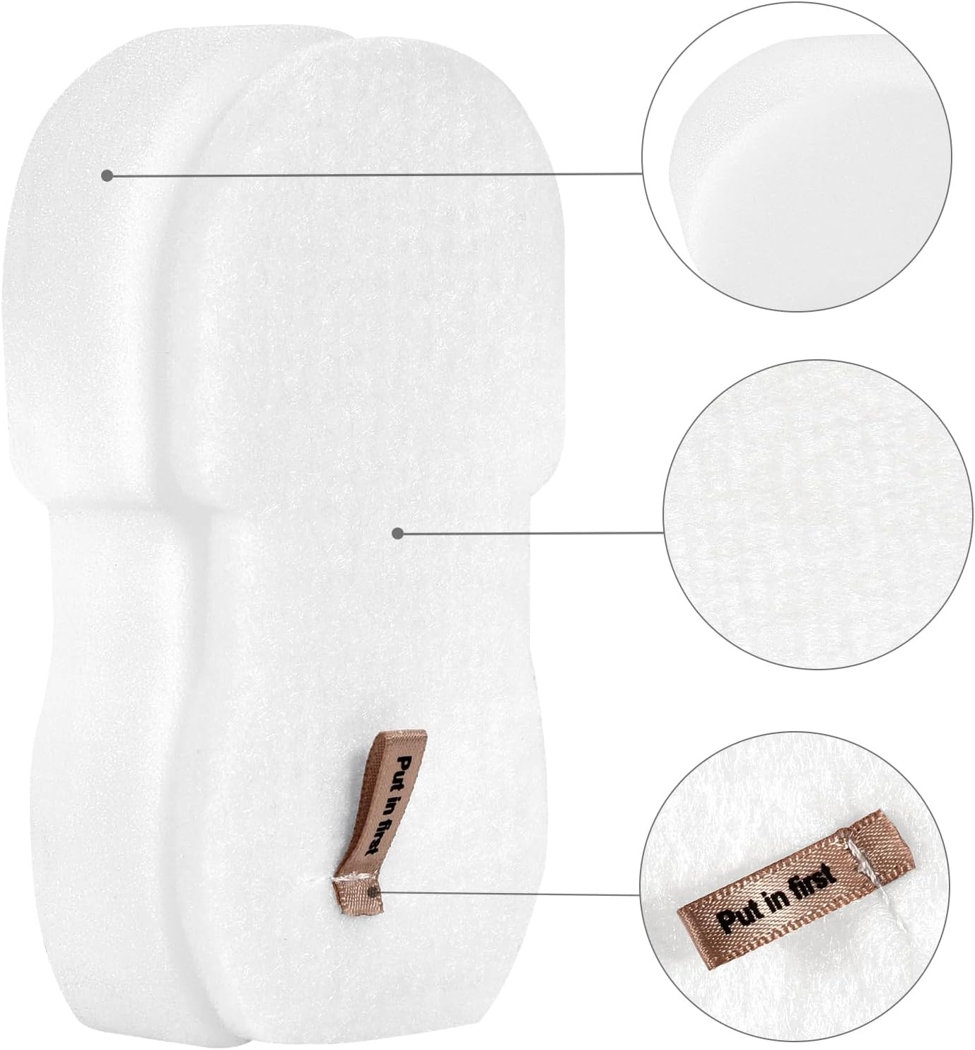 Foam Felt Filter Replacement Compatible with Shark HZ3002 HZ3000 Stratos