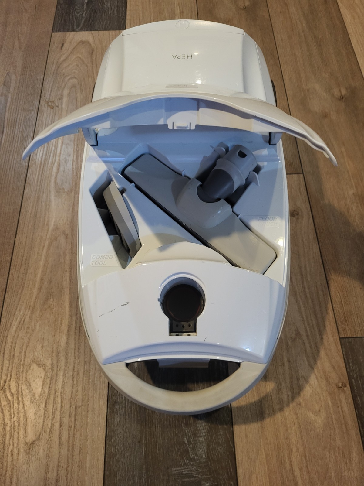 Kenmore Progressive True Hepa Model 116 Vacuum Canister Only White Tested Works