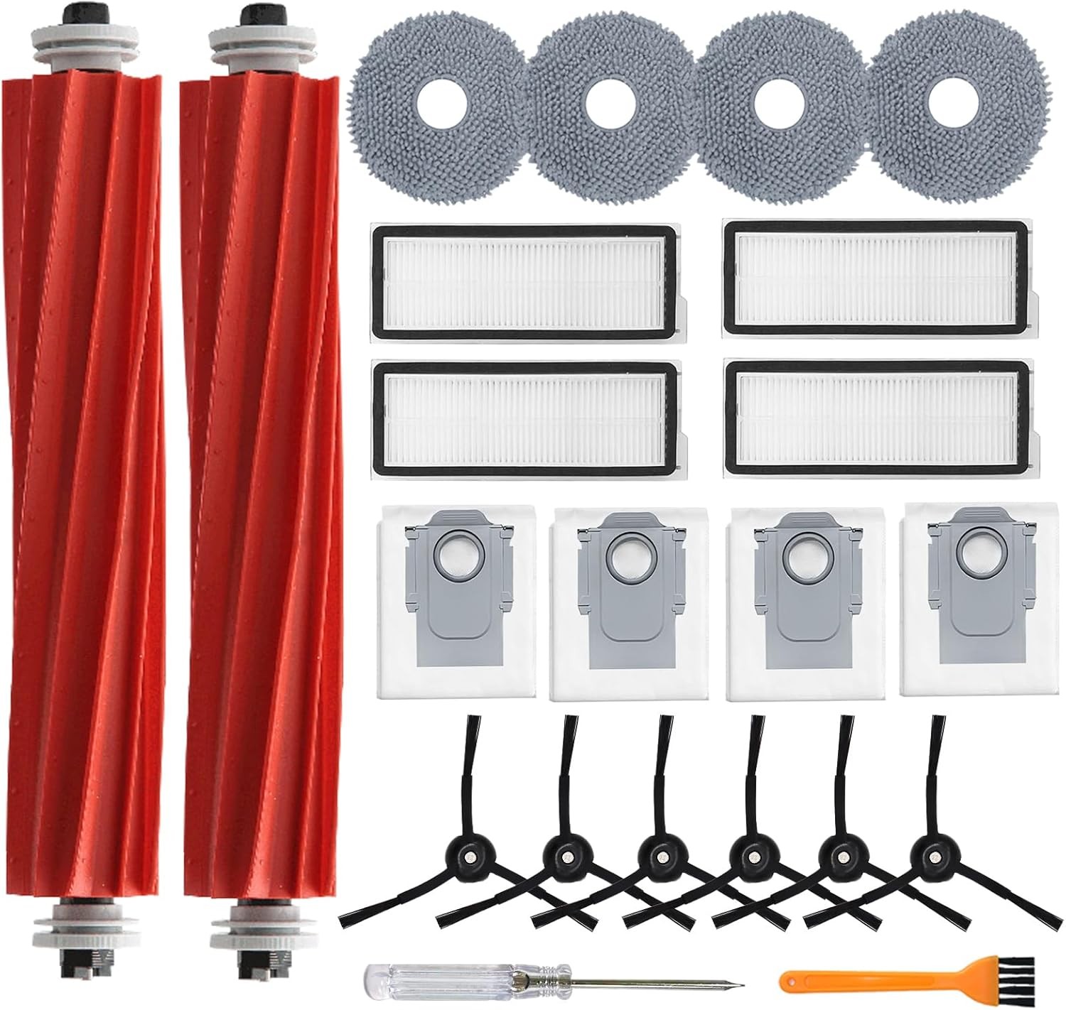Accessories Kit for Roborock Qrevo S Qrevo Plus Qrevo Pro Qrevo MaxV for Q Revo
