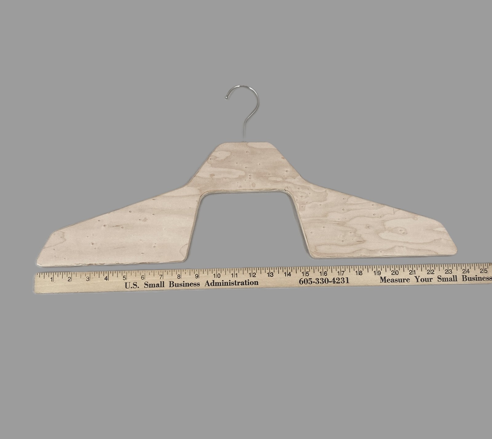 Flat Lay Clothing Display 24″ Wide Hanger for Resellers Handcrafted in USA