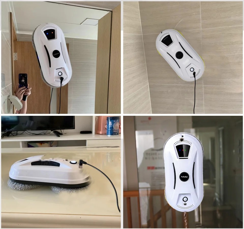 Ultra thin Robot vacuum cleaner window cleaning robot window cleaner electric