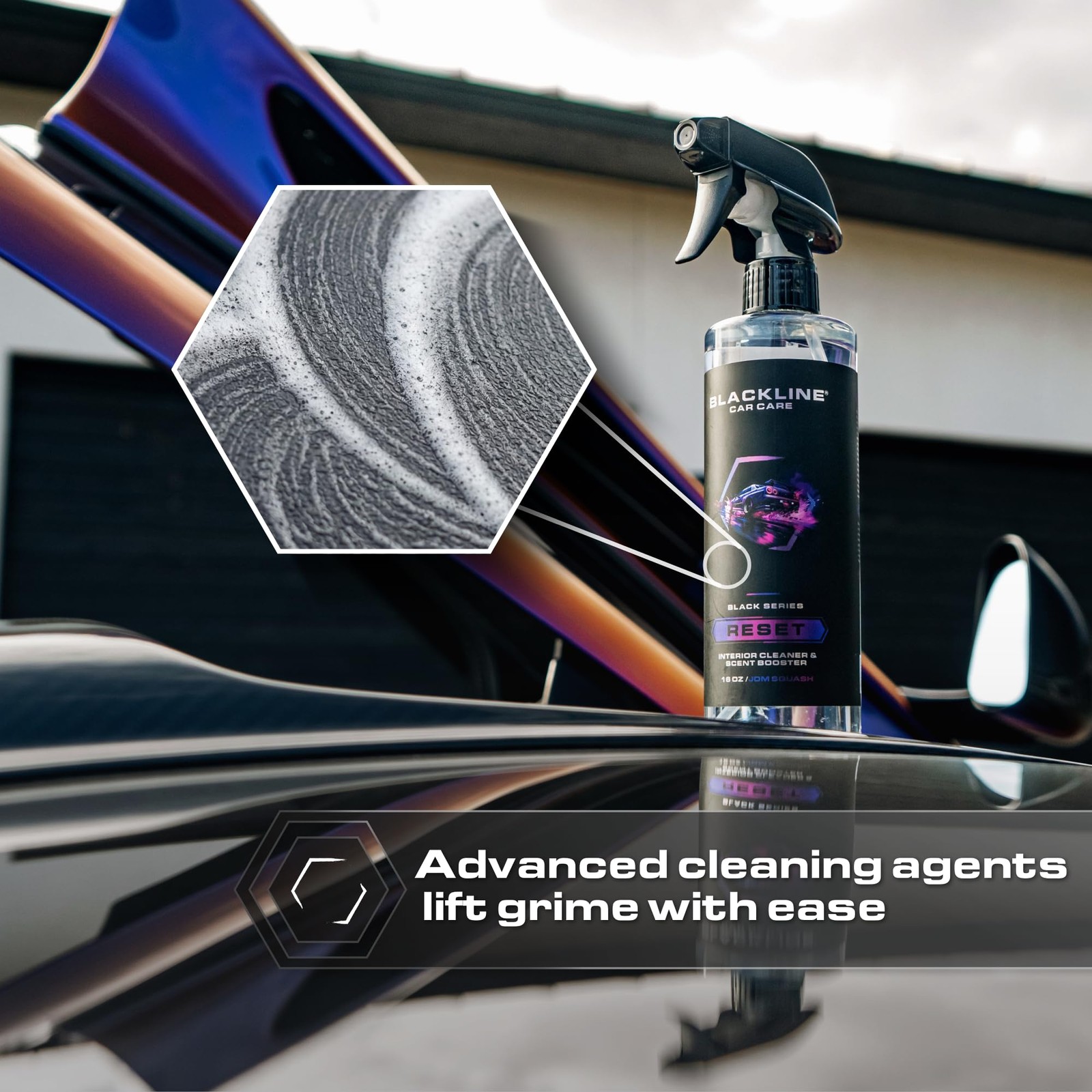 Luxury Scented Leather Interior Car Cleaner Reset Deep Cleans & Deodorizes Al…