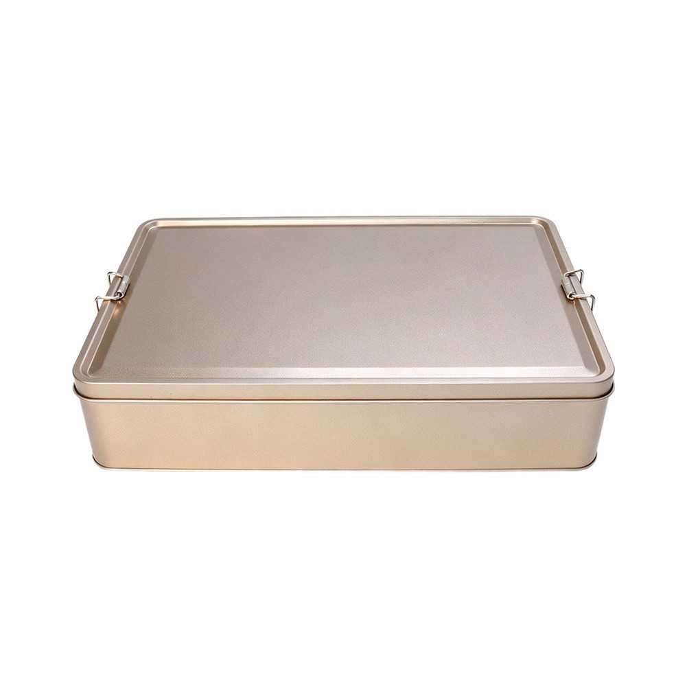 Rectangular Iron Boxes for Organizing For Home Garden Garage 30x20x6.5cm