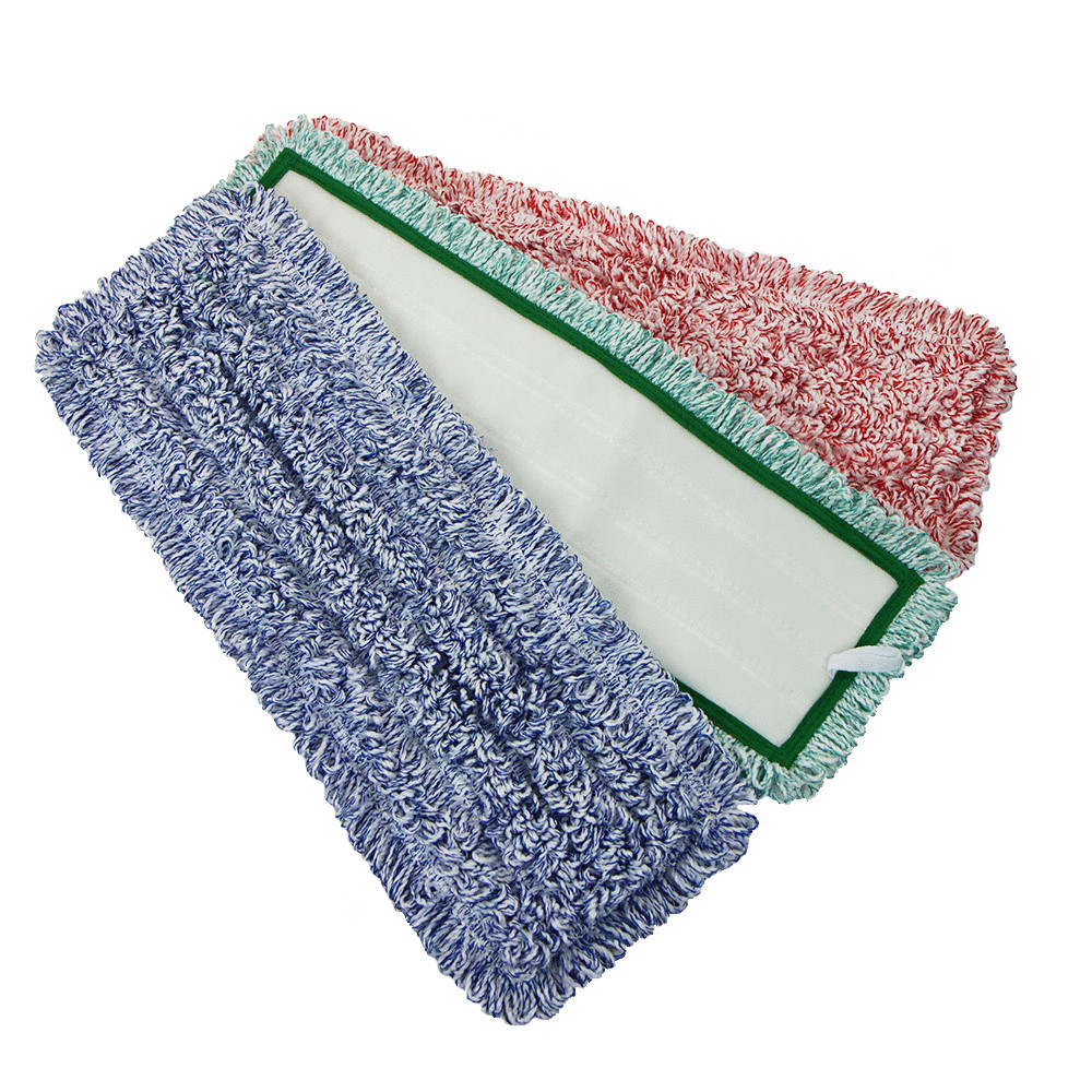 12 Pack of Cleaning Mop Pads – Reusable Microfiber Pad Fits 14 x 16 Mop