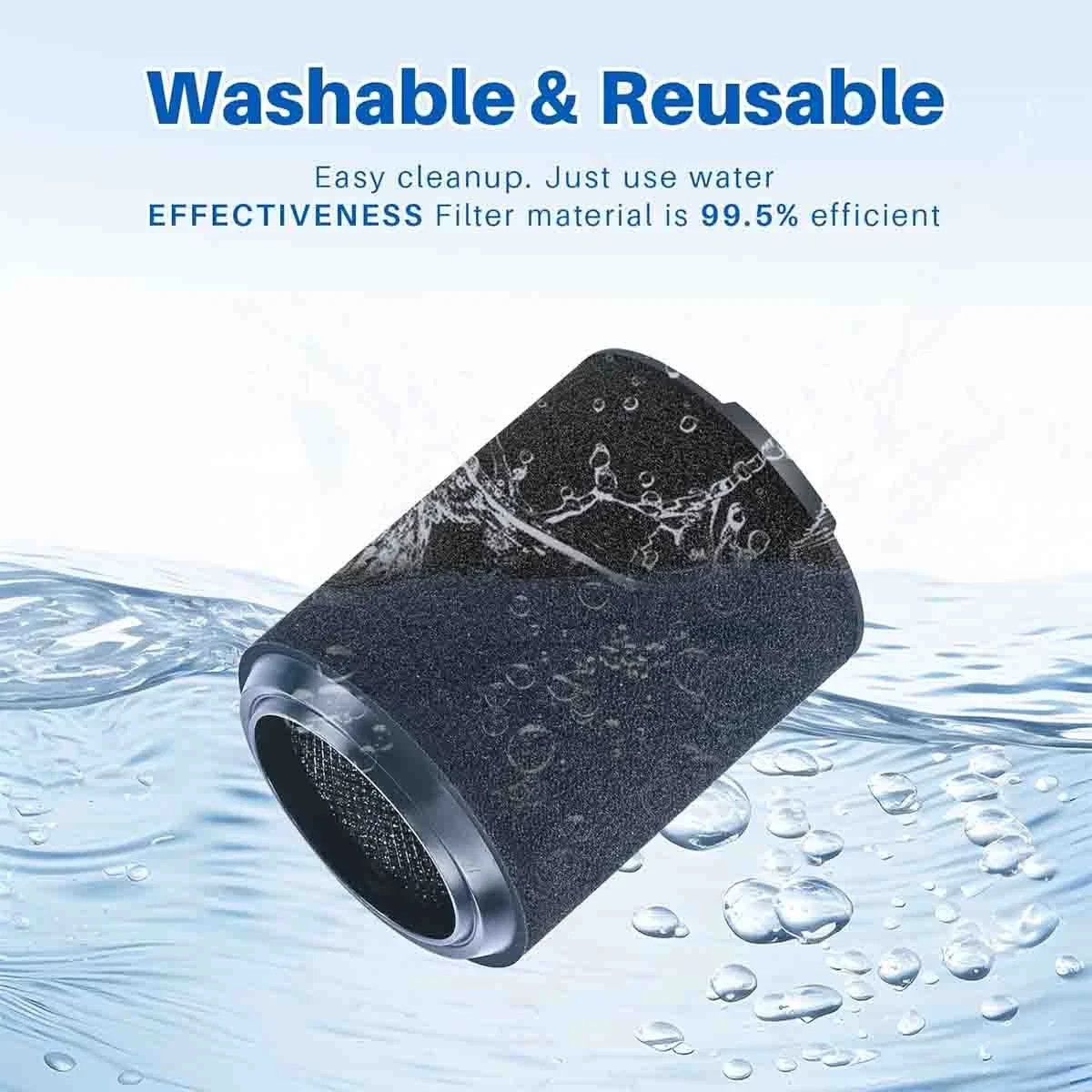 2 Pack VF7000 Replaceable Foam Filter For Ridgid Wet Dry Vacuums 5-20 Gallon