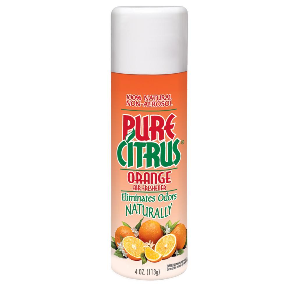 Pure Citrus NA228 Orange All-Natural Non-Aerosol Odor Eliminator, 4 fl. oz, 1 PK