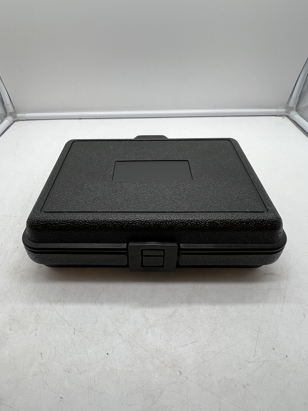 Small Hard Case with Foam Tool Storage Container Plastic Box Travel 9.5” X 7″