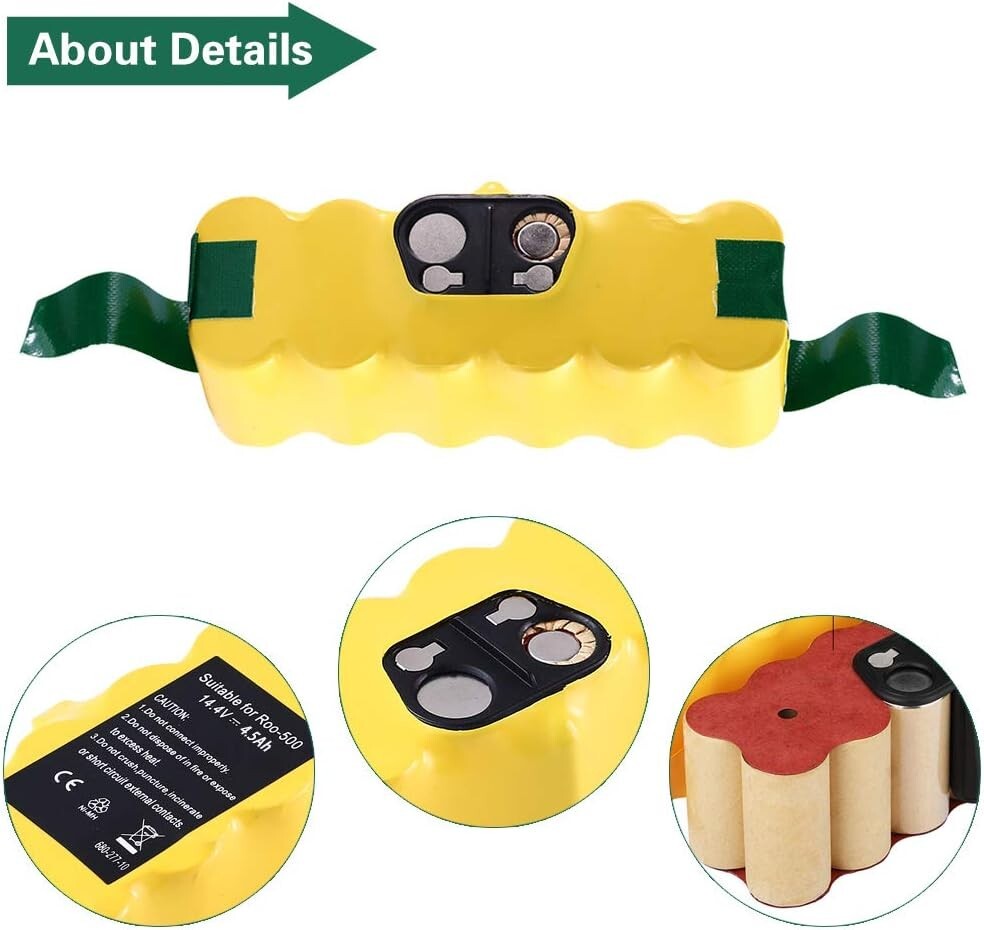 Battery For iRobot Roomba 500 600 700 800 595 620 630 650 660 790 780 880 4.5Ah