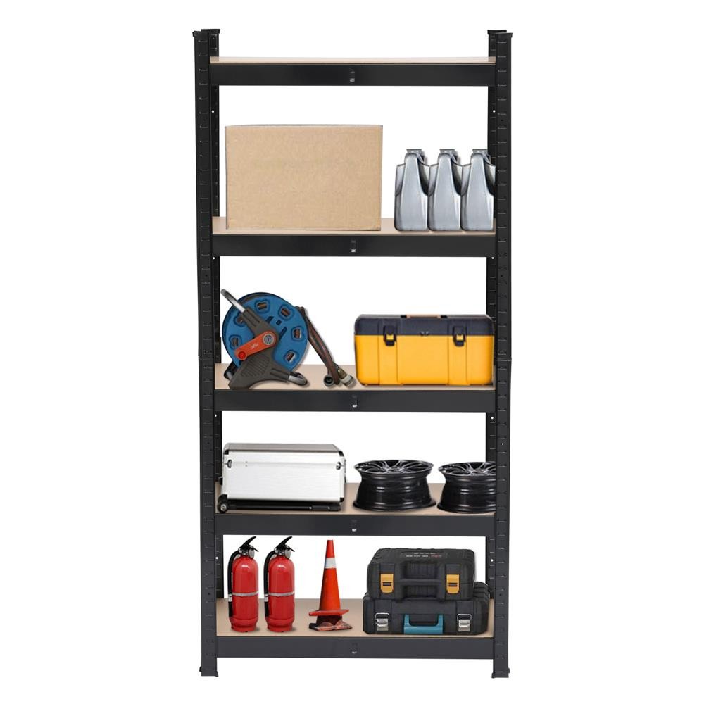 Shelf Garage Steel Metal Storage 5 Level Adjustab Organizer Furniture