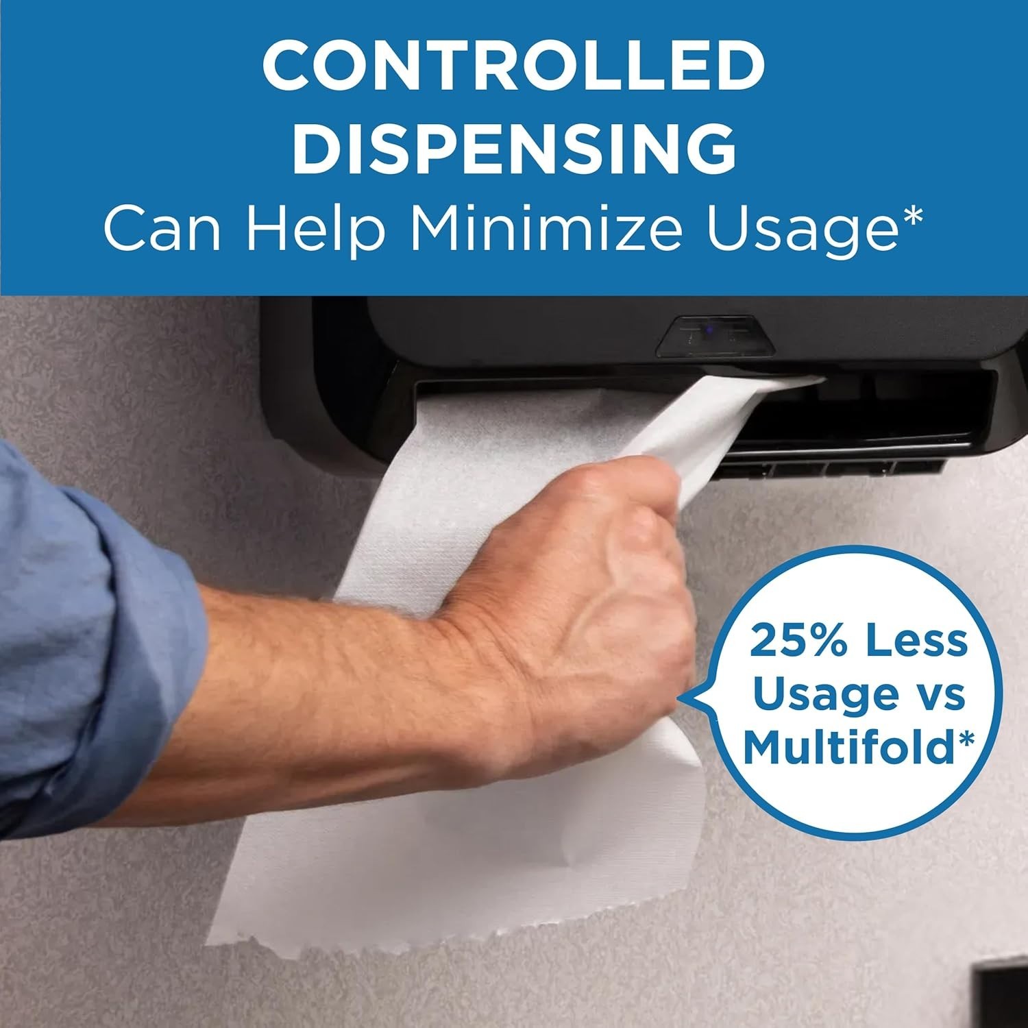 Recyclable Paper Towels 6 Pack 1150 Linear Feet Each Perfect for Hygiene Needs