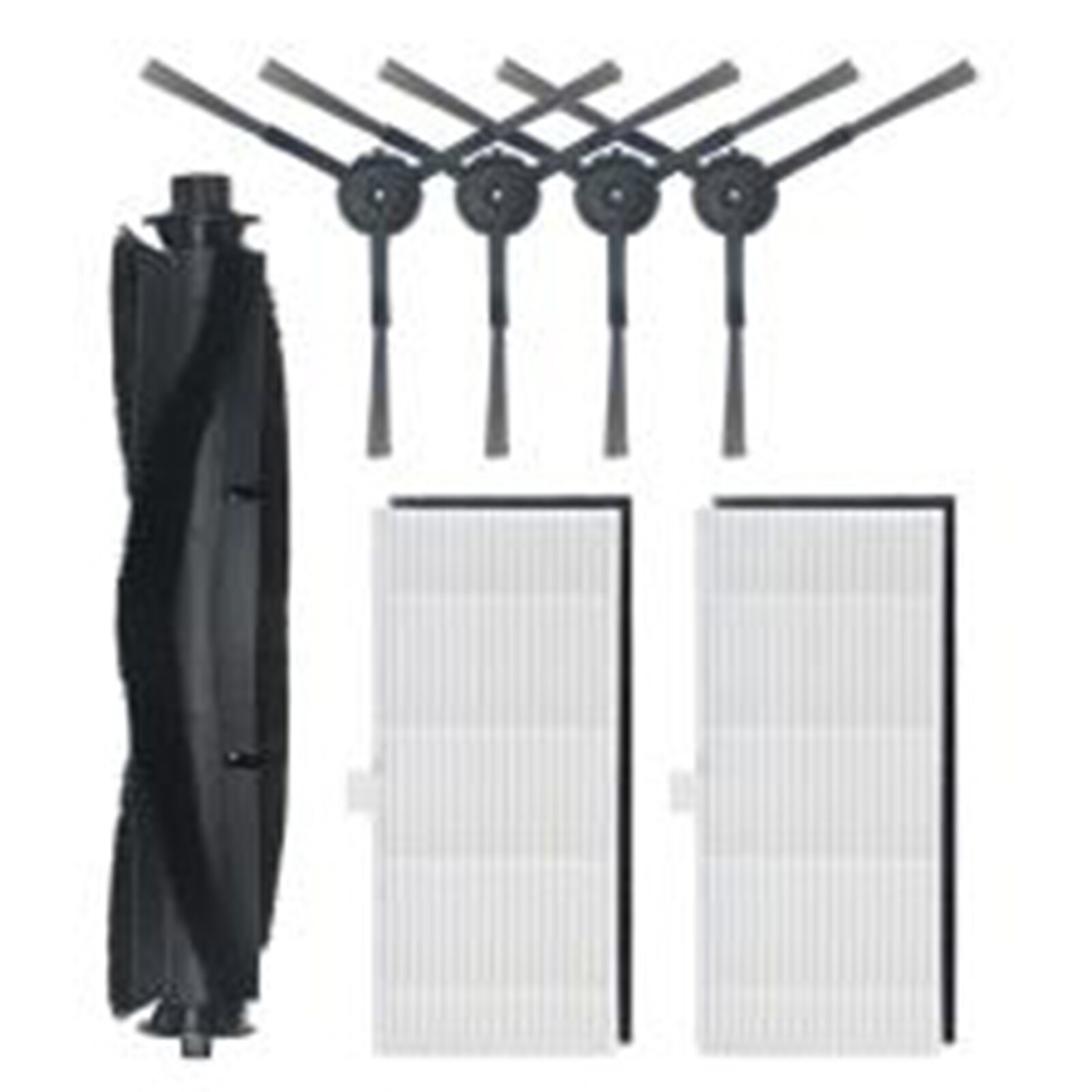 For VIOMI S9 Vacuum Cleaner Parts Side Brush Filter Mop Cloth Dust Bag Kit