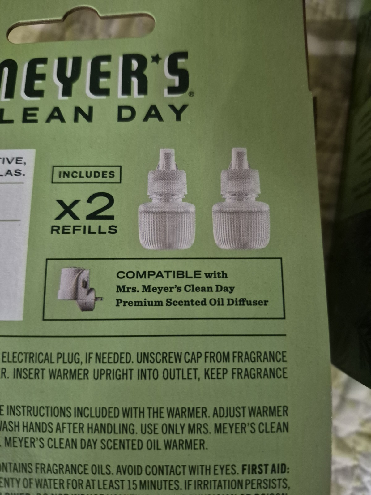 4 Boxes Mrs. Meyer’s LimitedEdition Premium Scented Oil Refill 2Pack Iowa Pine