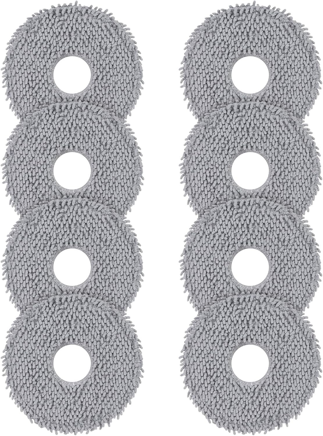 8 Pack Mop Cloths for Roborock Qrevo QV 35A/35S/S5V/Q Revo