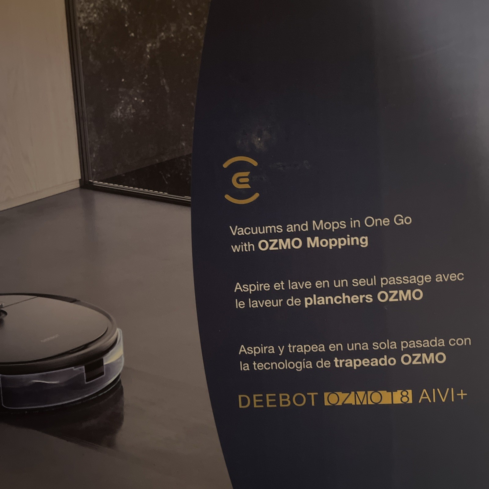 Ecovacs DEEBOT OZMO T8 OzmoT8 Robotic Vacuum Cleaner