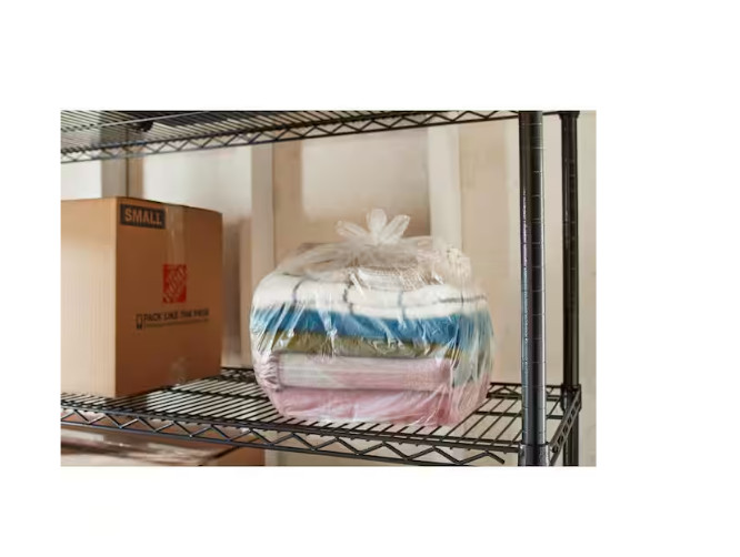 Clear Waste Liner Trash Bags (250-Count) 10 Gallon