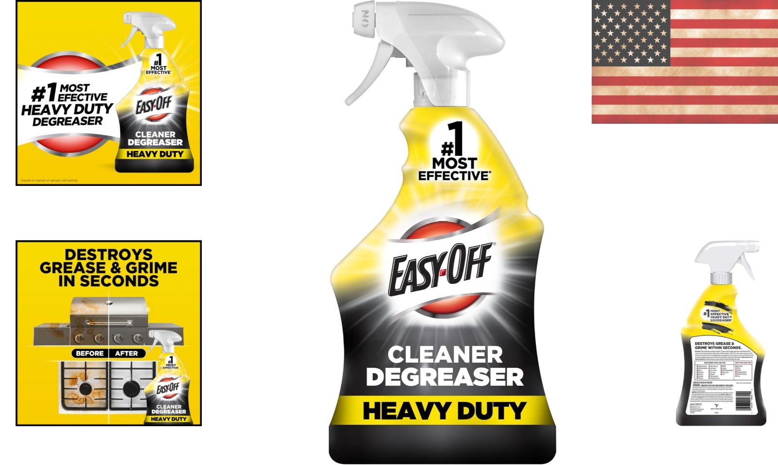 Versatile Heavy Duty Degreaser 32oz – Remove Tough Grease from Kitchen to Garage