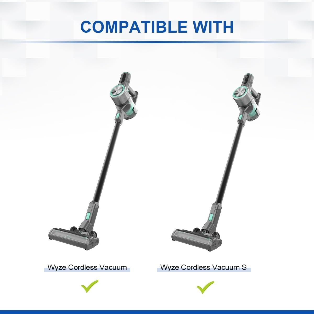 Wyze Cordless Vacuum Wall Mount Holder with Charging Cable Management Clip