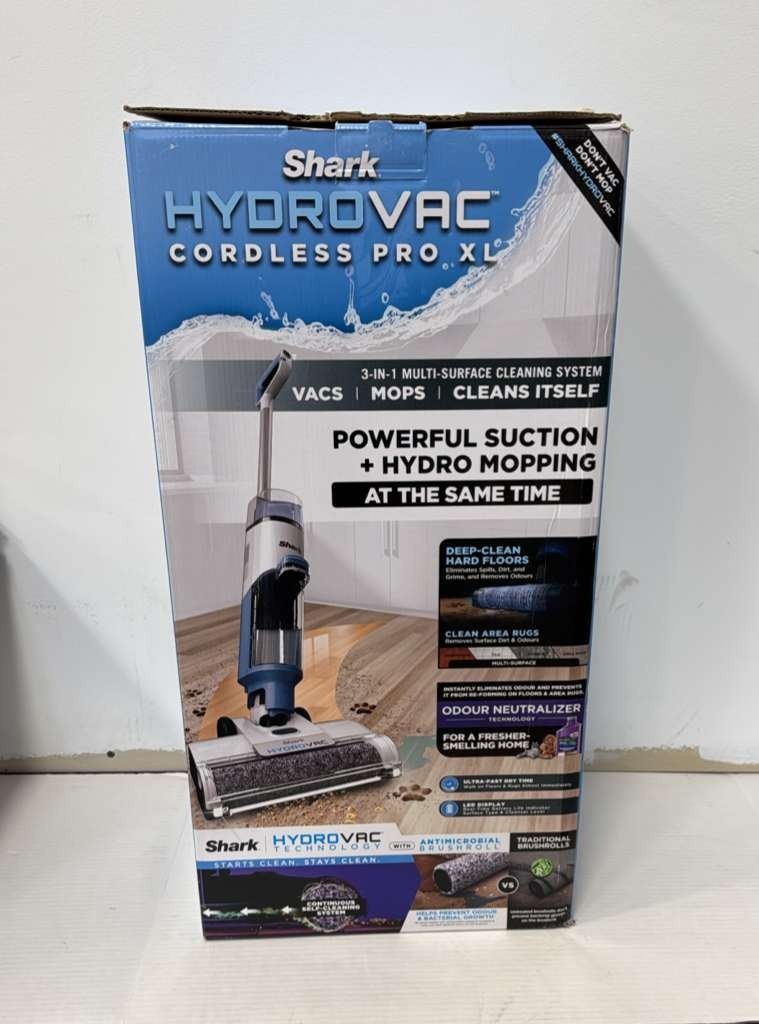 Shark – HydroVac WD201C MessMaster Heavy Duty Cordless 3-in-1 Vacuum