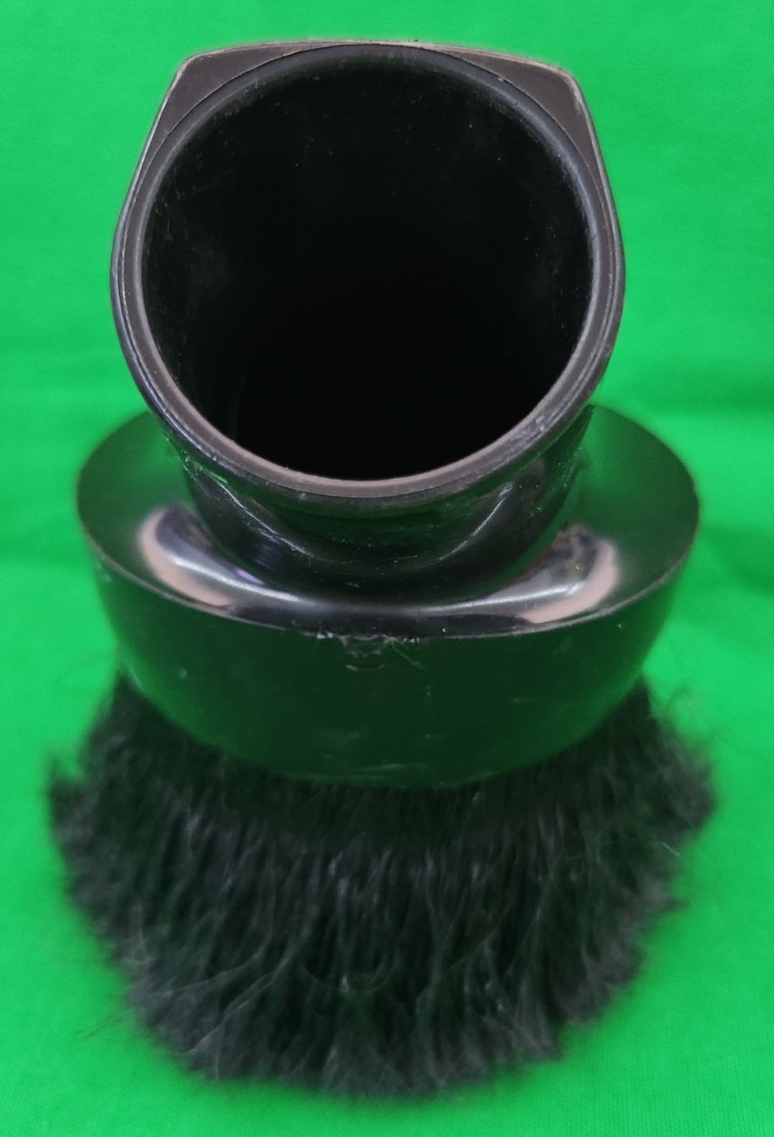 Round Vacuum Attachment Dusting Brush & Upholstery Tool Set Black 1.25″/1-1/4″