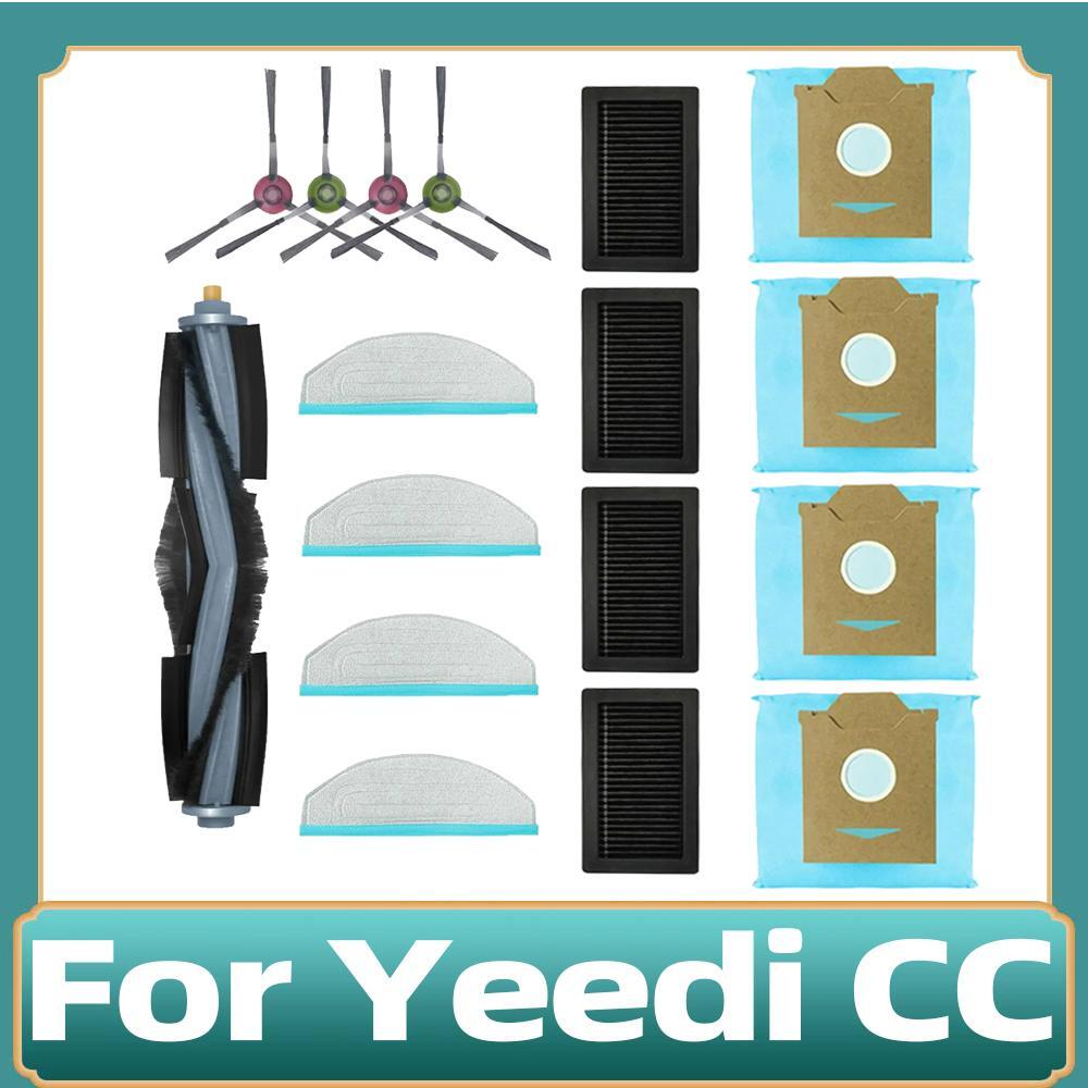 For Ecovacs Yeedi CC Vacuum Cleaner Brush Mops Filter Dust Bag Set Accessories