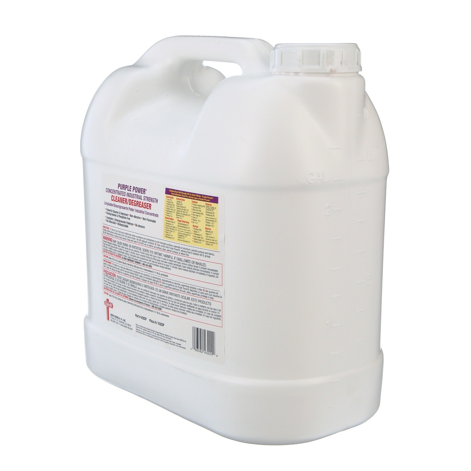 2.5 Gallon Purple Power Concentrate powerfull Cleaner/Degreaser, Fast Shipping
