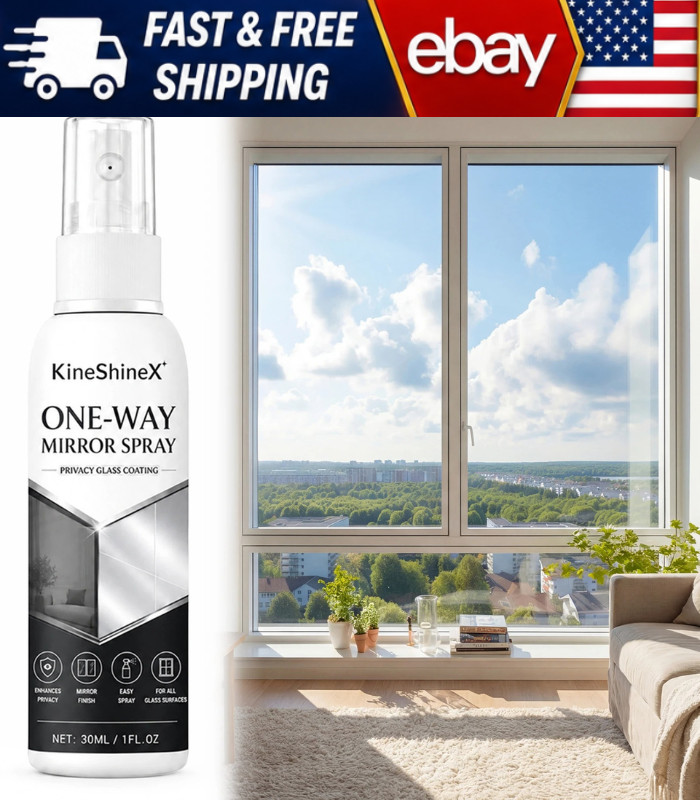 Infrared Blocking Spray, Reflective Window Sprays One-Way Mirror Privacy Shield