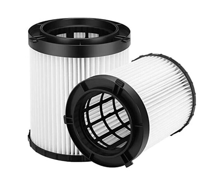 2 Dewalt DC5001H Reusable Replacement HEPA Filters for DC500