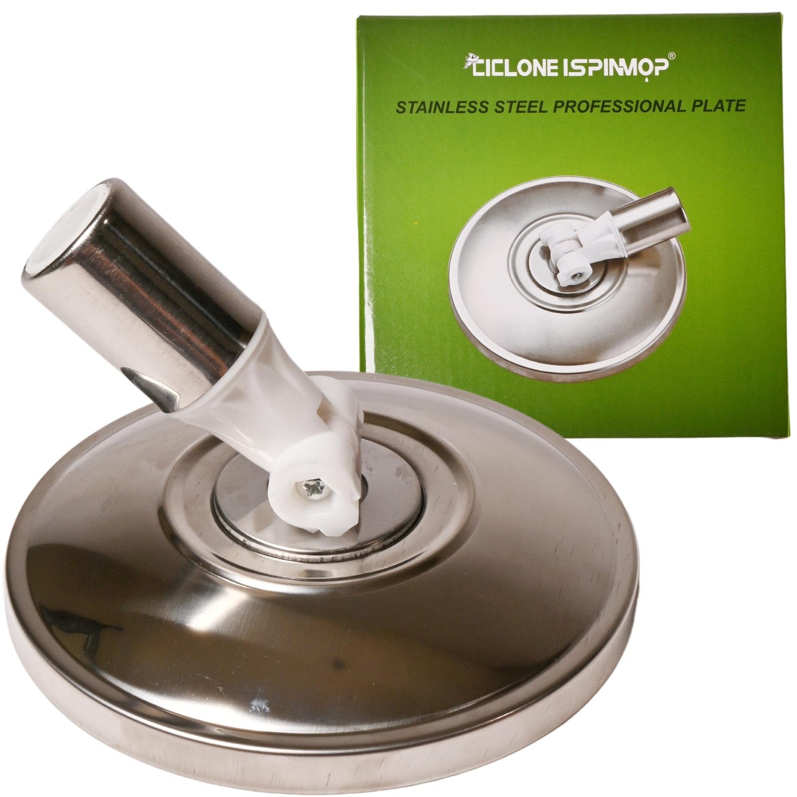 Stainless Steel Professional Mop Plate – Heavy Duty Spin Mop Replacement Base