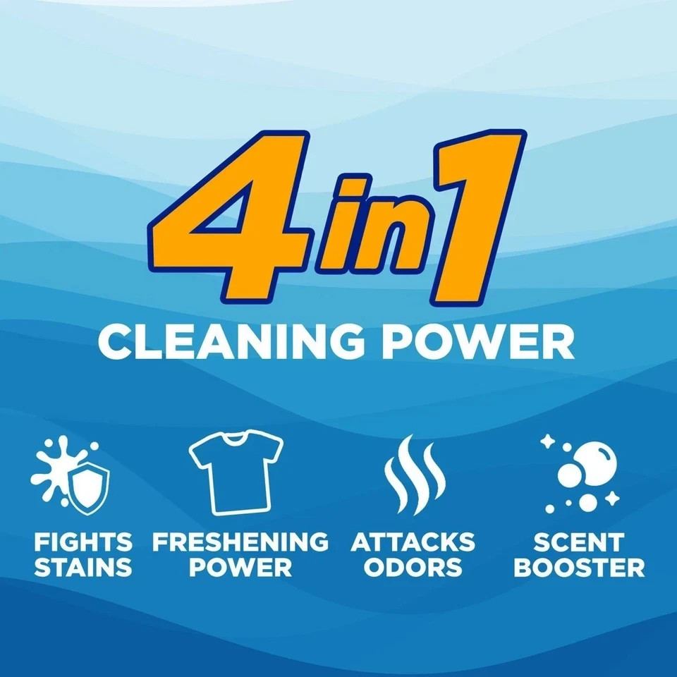 Arm & Hammer Liquid Laundry Detergent Clean Burst 210 oz pack of 2