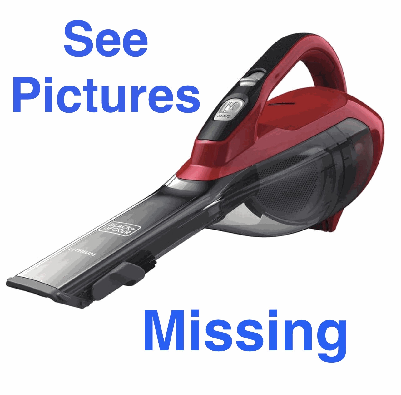 BLACK+DECKER Dust Buster 10.8-Volt Cordless Handheld Vacuum
