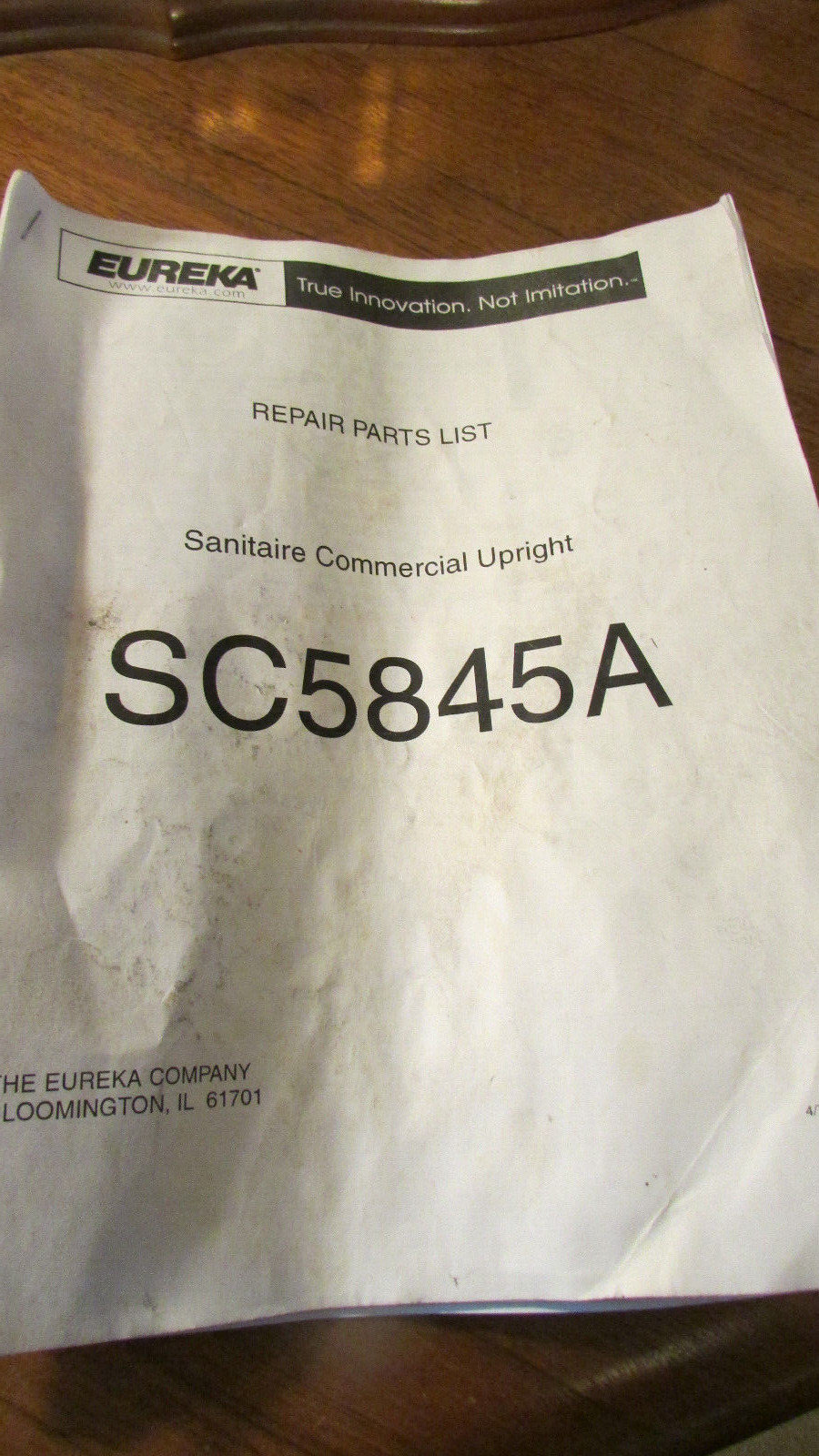 EUREKA SC5845A MULTIPLE VACUUM PARTS, SEE DESCRIPTION AND PICTURES ALL ONE PRICE