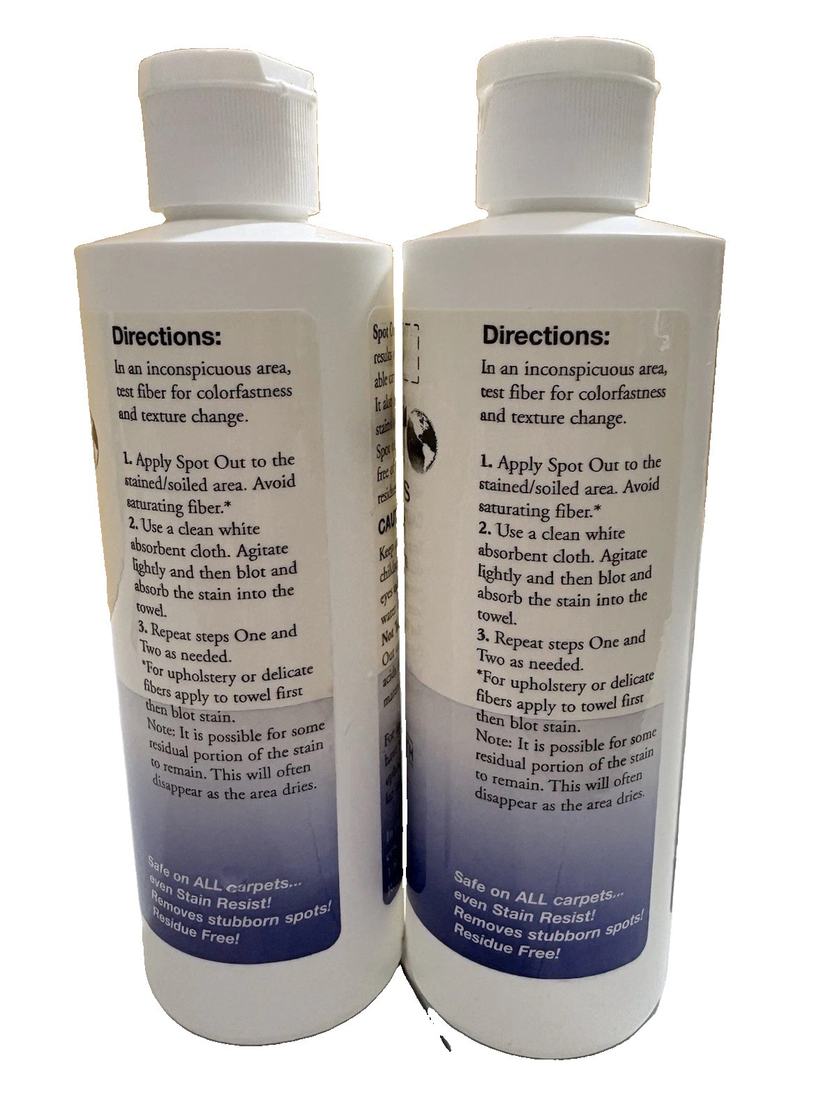 Spot Out Professional Strength Carpet Stain Remover 8 oz – 2 Bottles