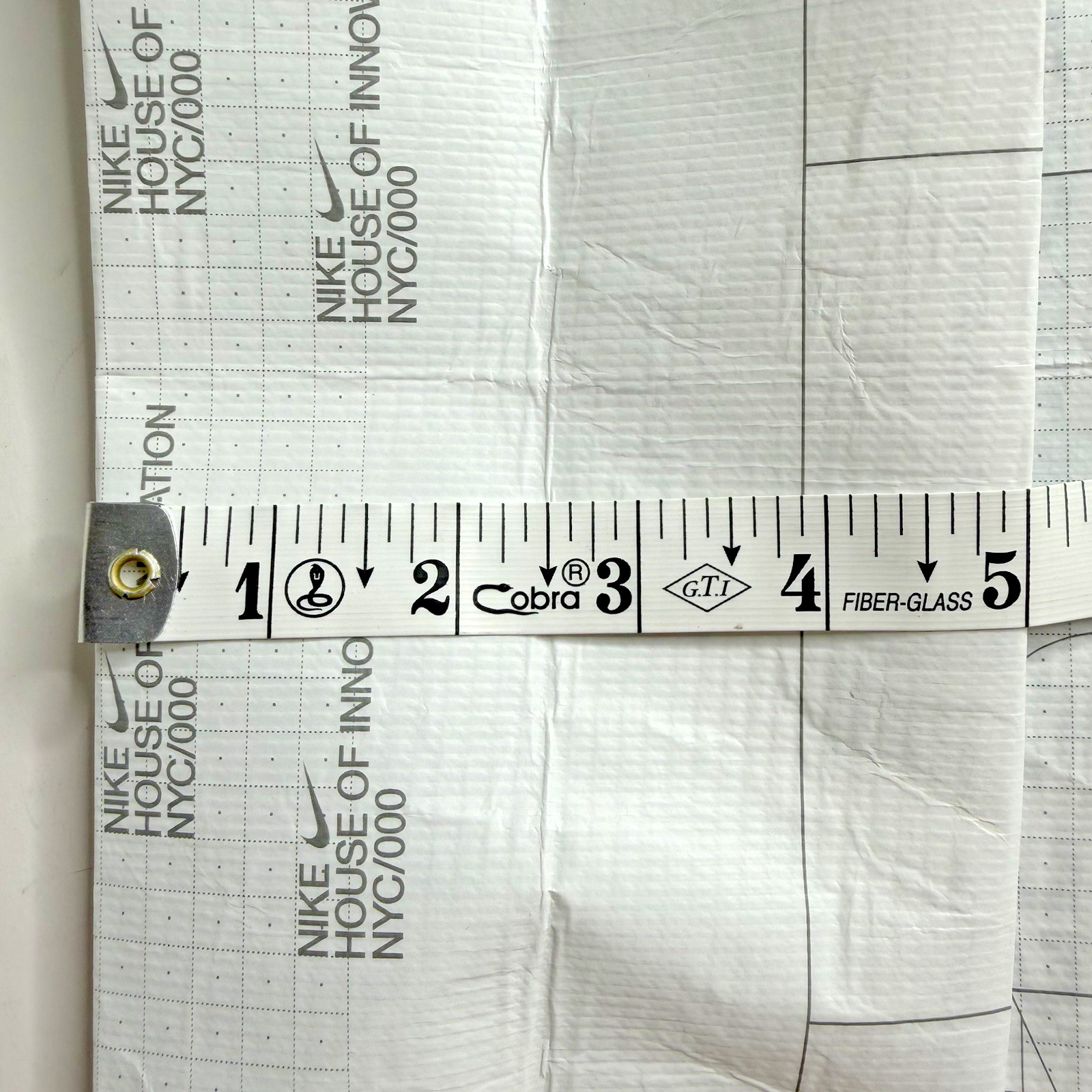 Nike NYC Shopping Tote Bag Reusable Foldable Eco White Small 15″ x 12″ x 5″ New
