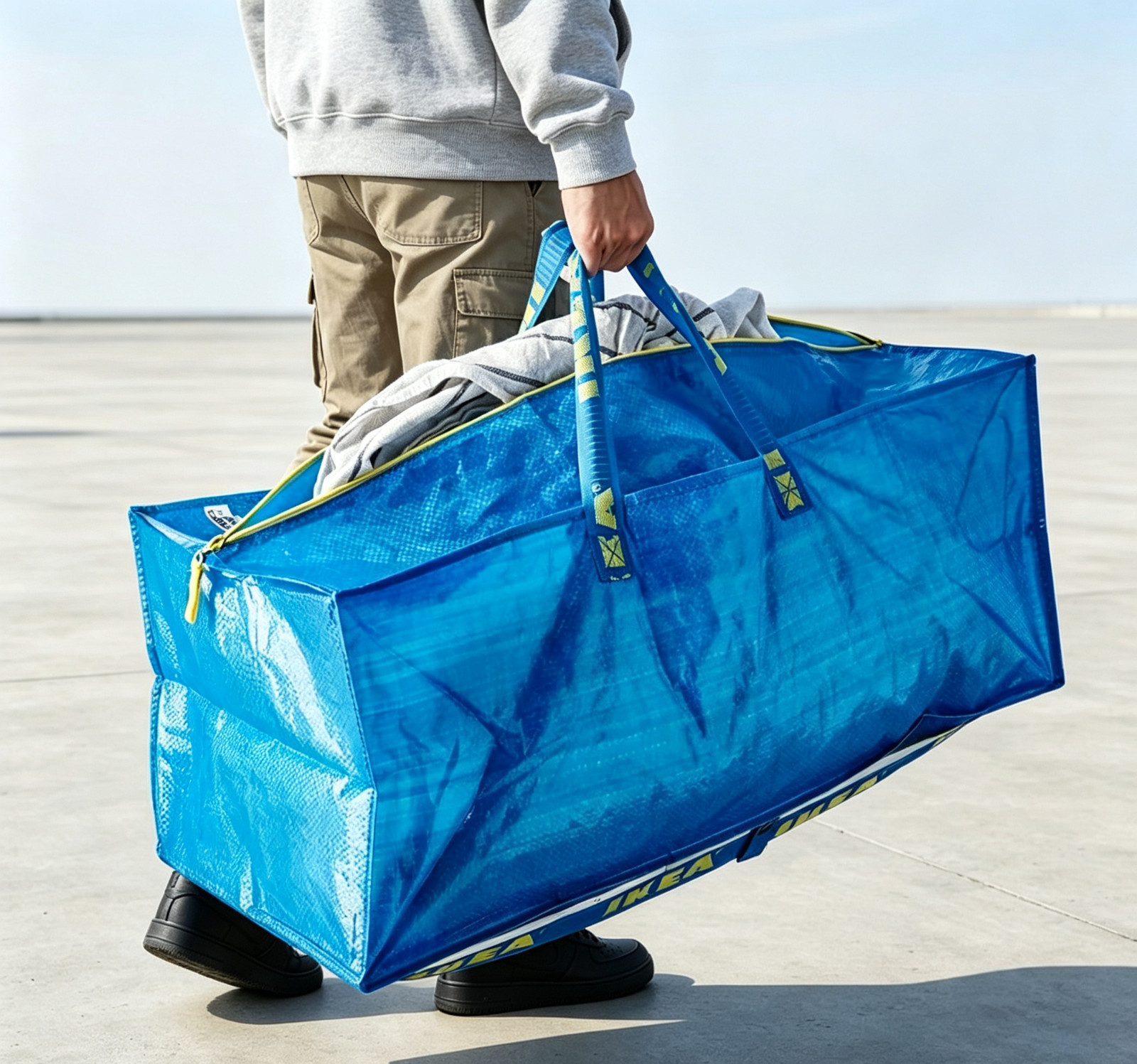 IKEA ZipStorage bag for cart, blue, 28 ¾x13 ¾x11 ¾ ” 20 gal 55lb loading