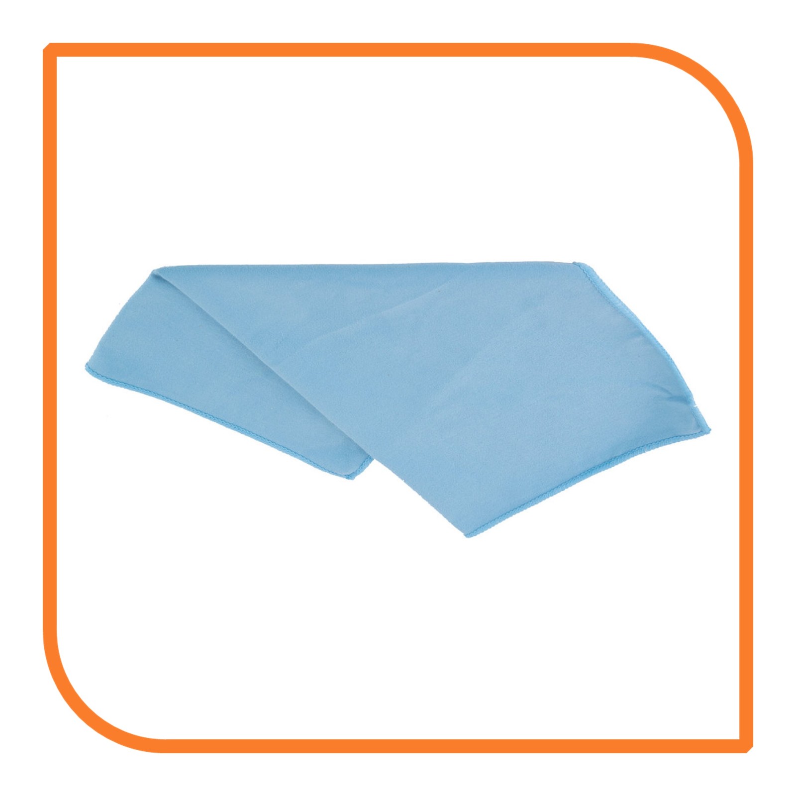 15 x 15 Blue Microfiber Glass / Fine Polishing Cloth(s) by MyXOHome
