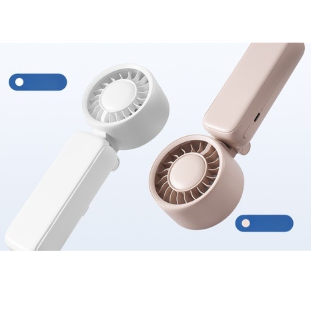 Umbrella Fan Foldable Handheld USB Rechargeable 3 ABS PP Silicone 150g
