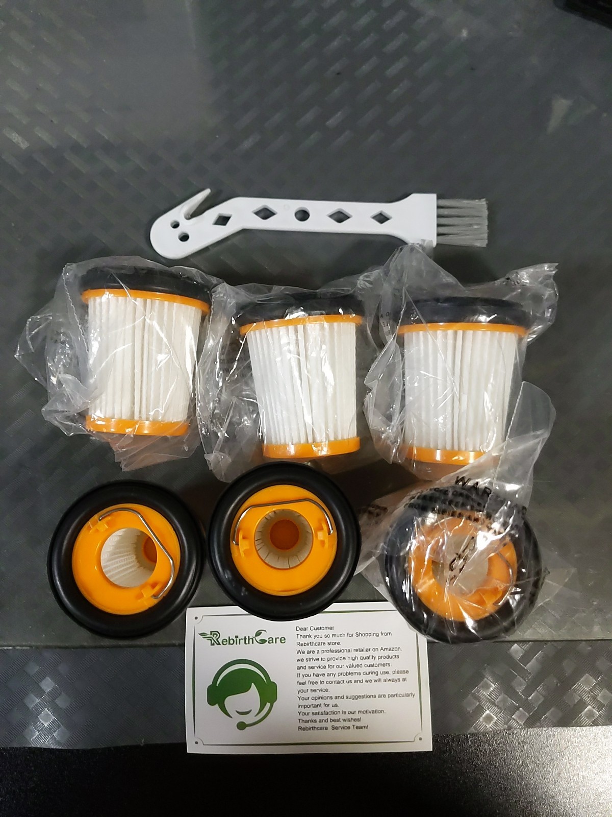 6x Replacement Filters for WV200 WV201 WV205 WV220 Handheld Vacuum #R2