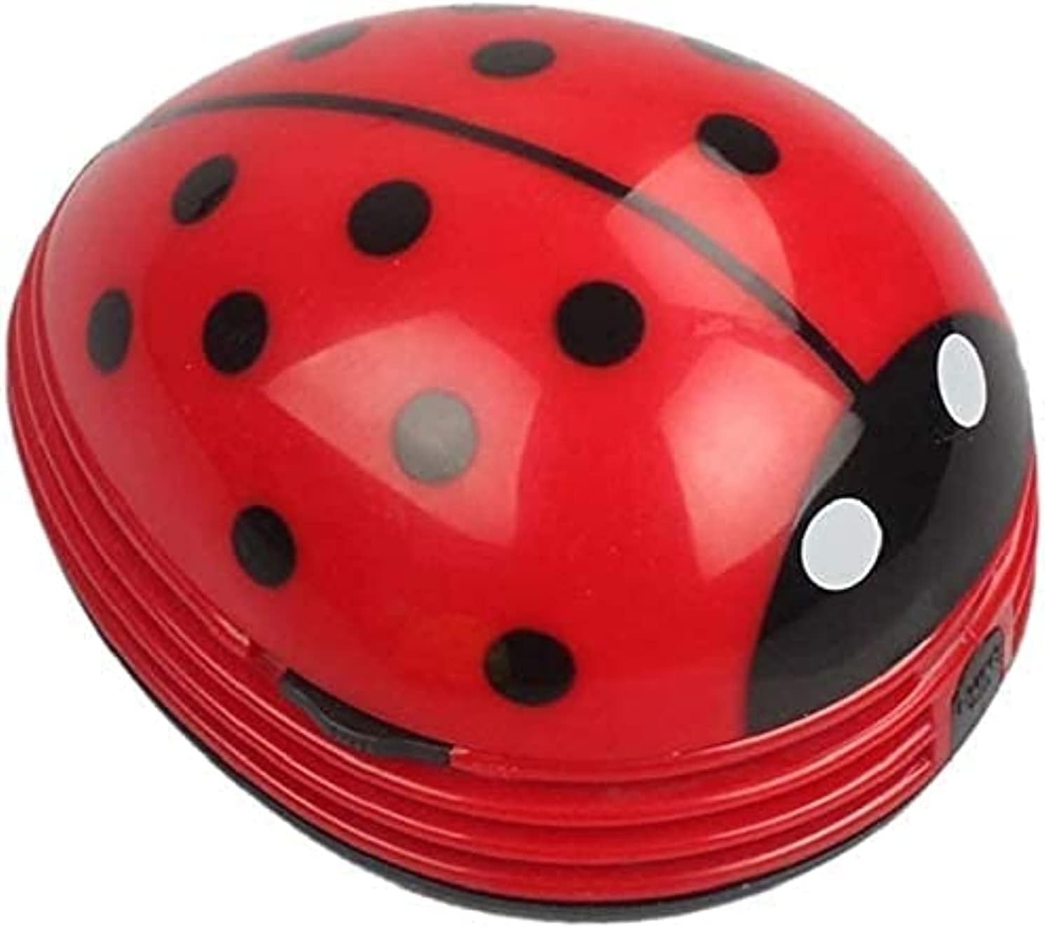 Cute Portable Mini Desktop Vacuum Cleaner, Red, Battery Powered, Acrylic Board