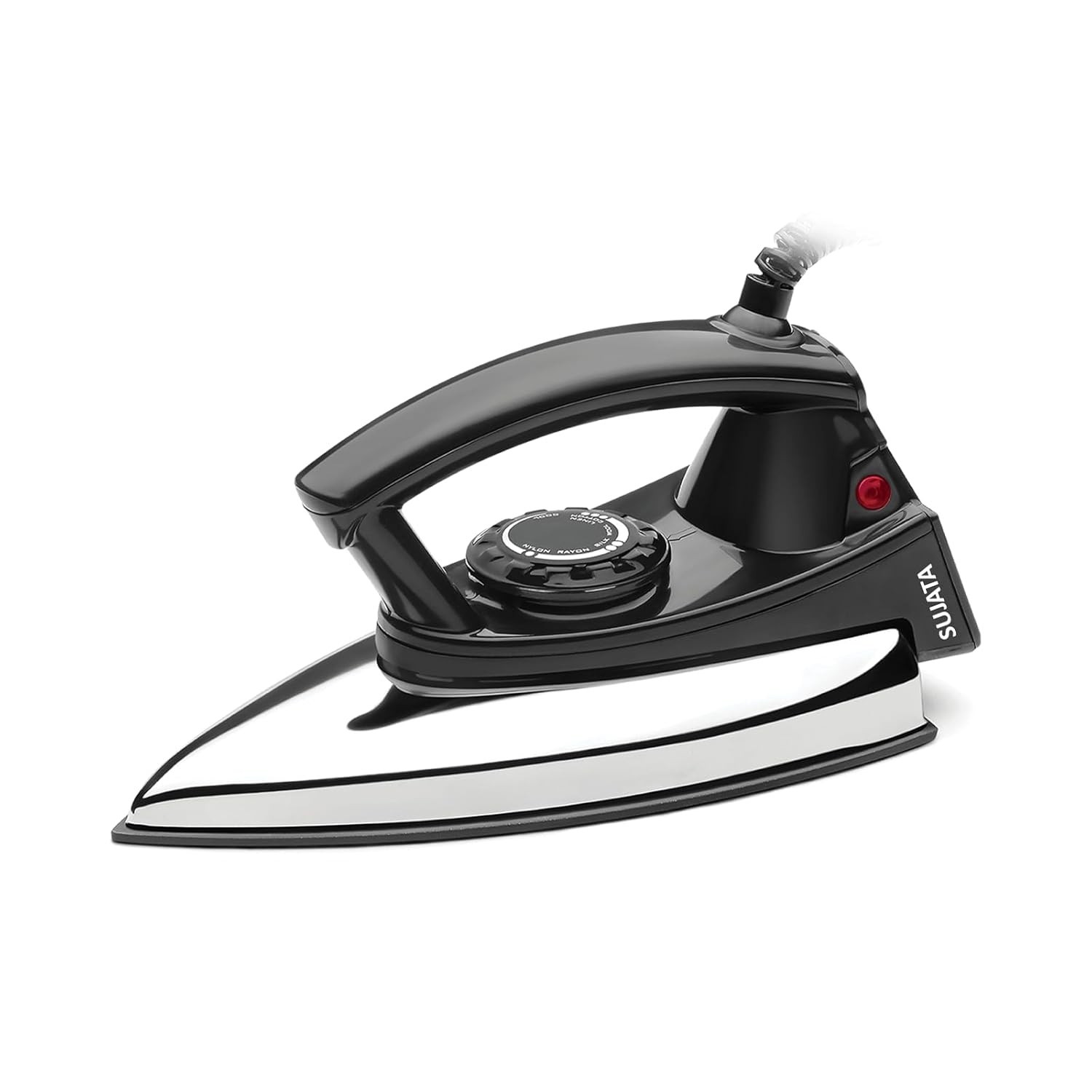 Sujata Dryfast Max 1000 Watts Stainless Steel Dry Iron Non-stick 220V