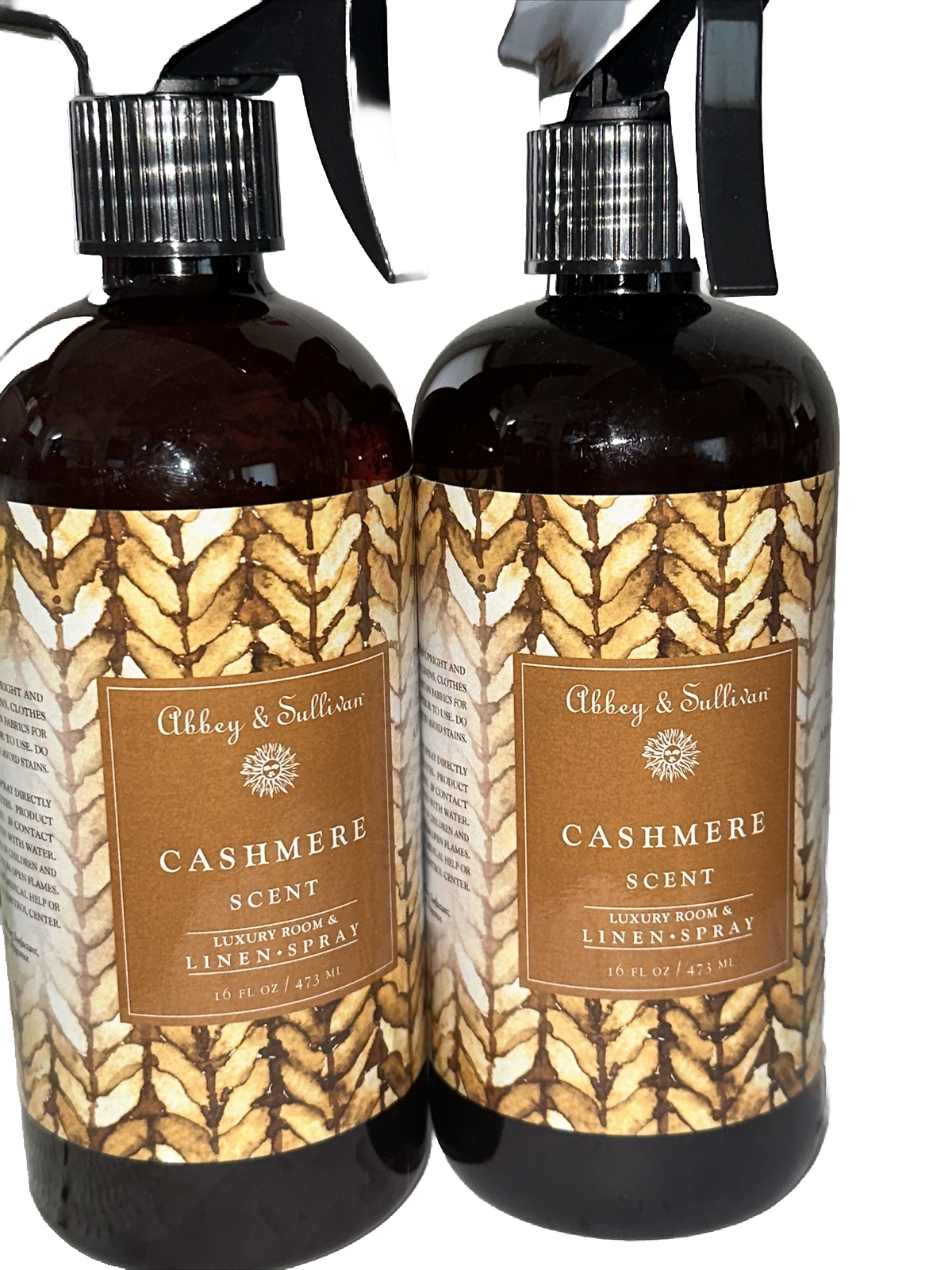 Abbey & Sullivan 🤎 CASHMERE SCENT 🤎 Luxury Room & Linen Spray 16fl.oz (2)