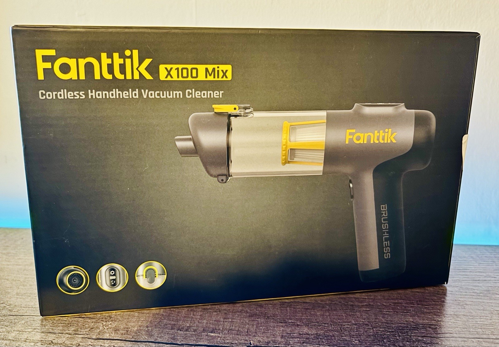 Fanttik X100 Mix 4-in-1 Cordless Vacuum Blower Air Duster Rechargeable