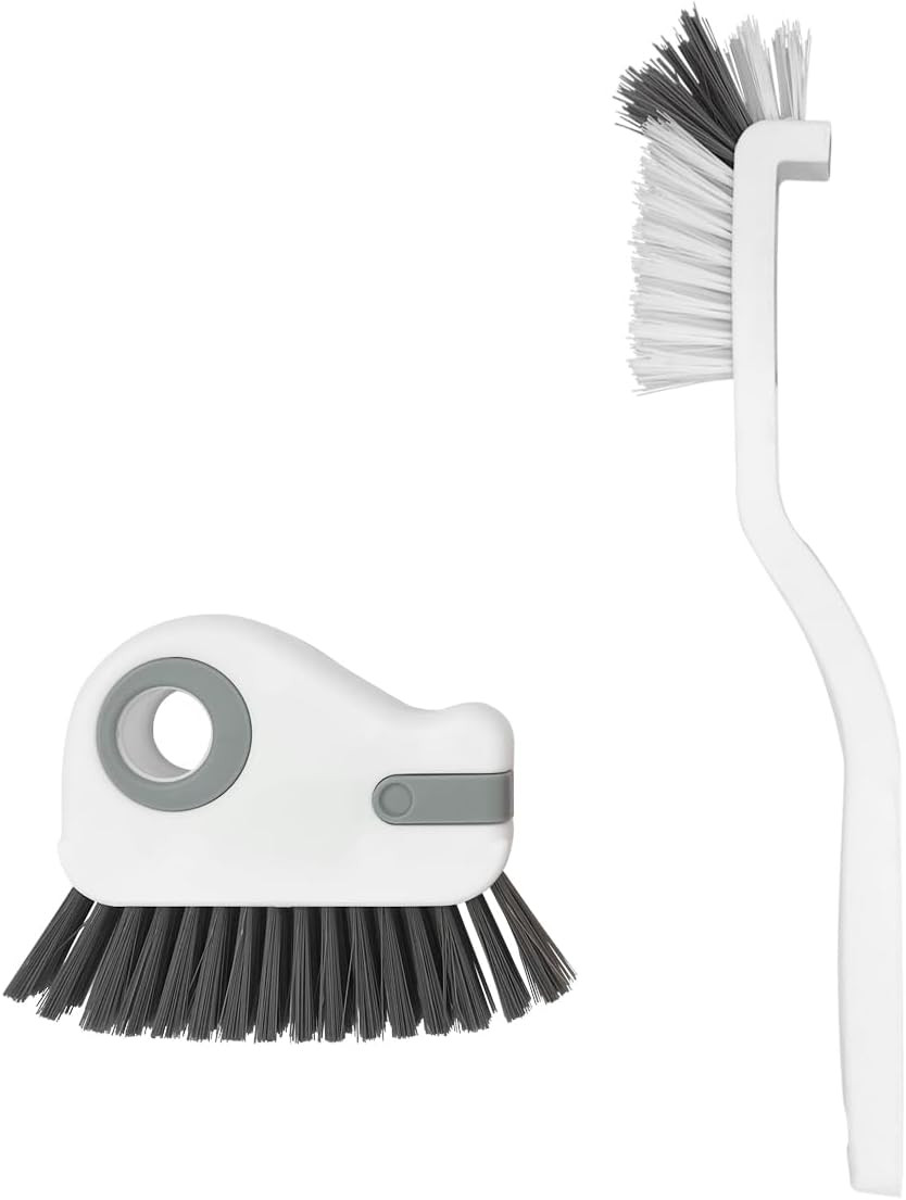 2pcs 2 in 1 Groove Crevice Cleaning Brush Window Track Cleaning Tools